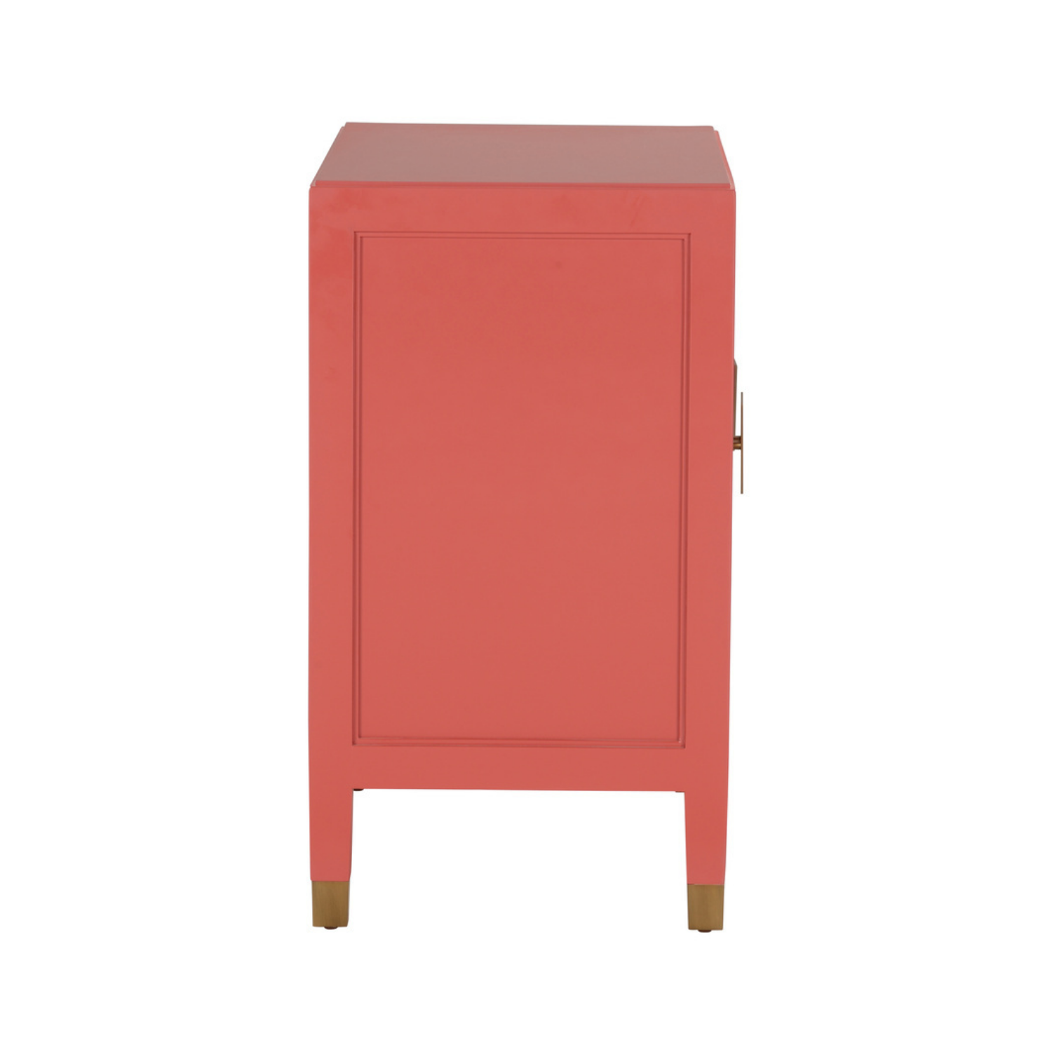 Jill Bedside Chest - Red