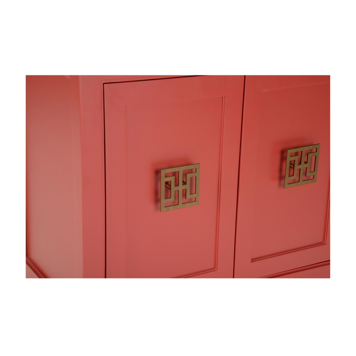 Jill Bedside Chest - Red