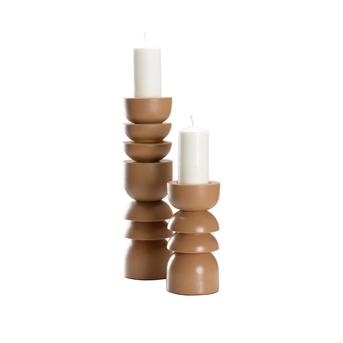 Totem Candleholders