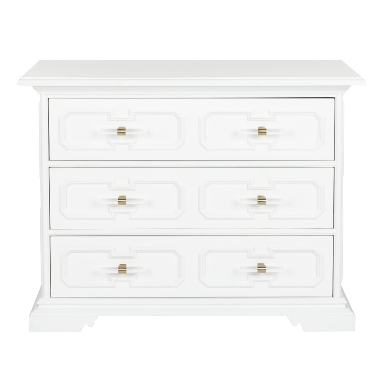 River Street Chest - White