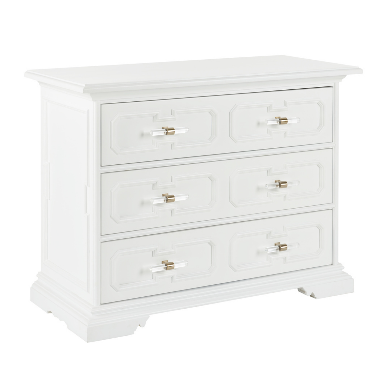 River Street Chest - White