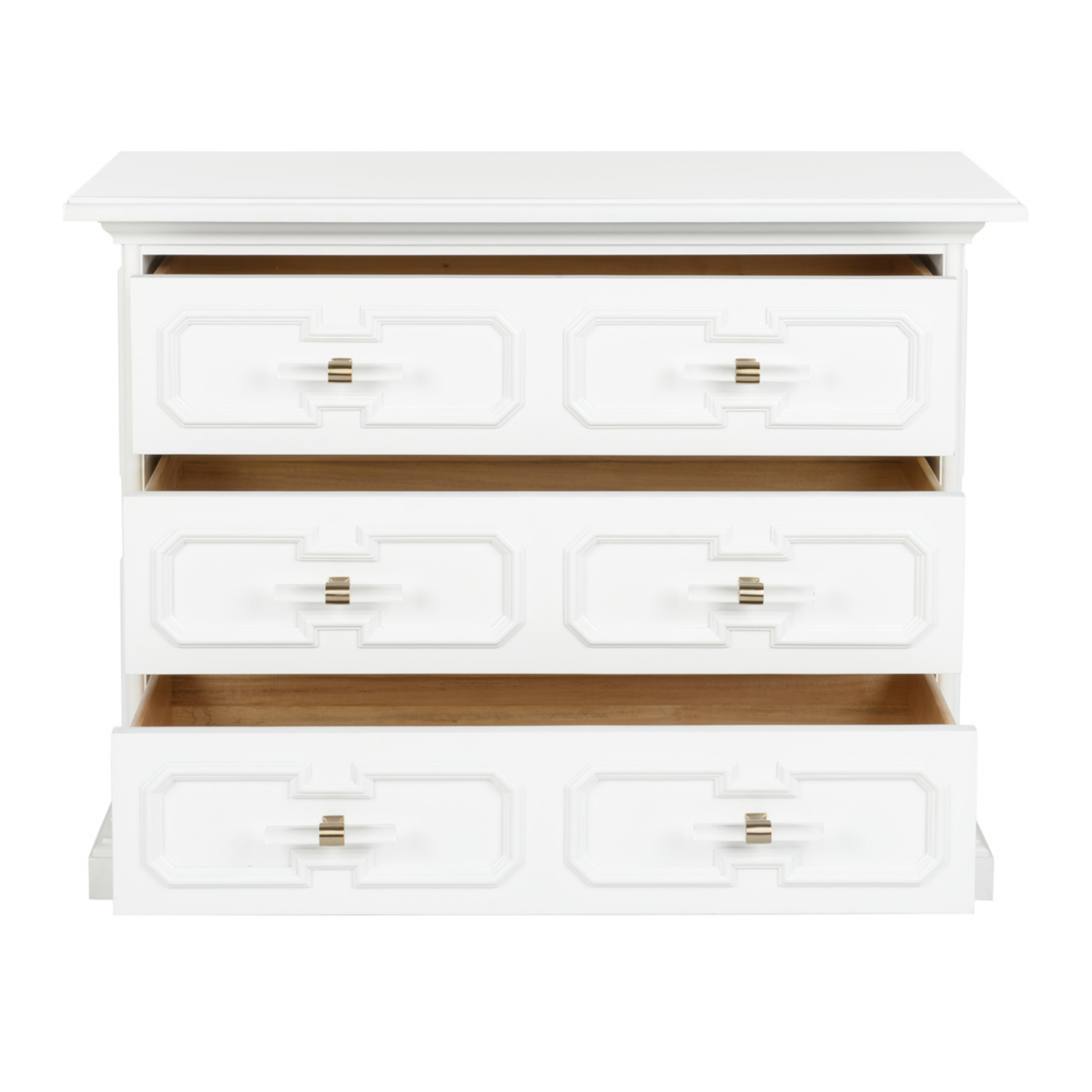 River Street Chest - White