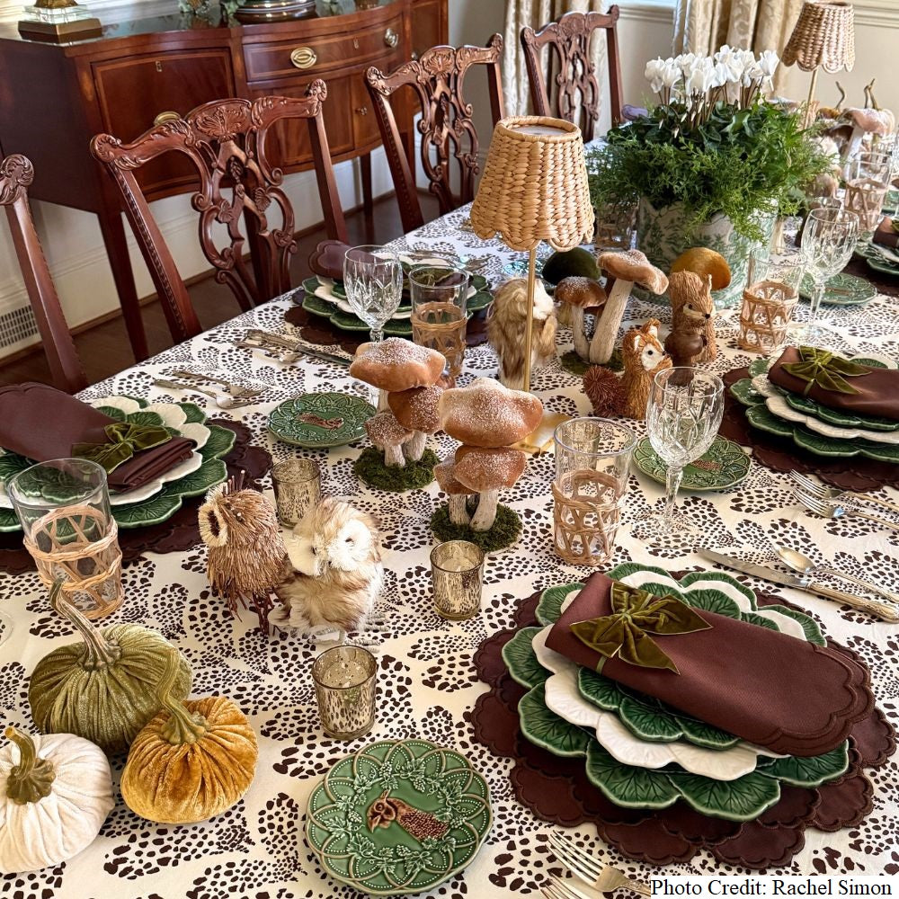 Lillian Napkin - Cocoa (Set of 4)