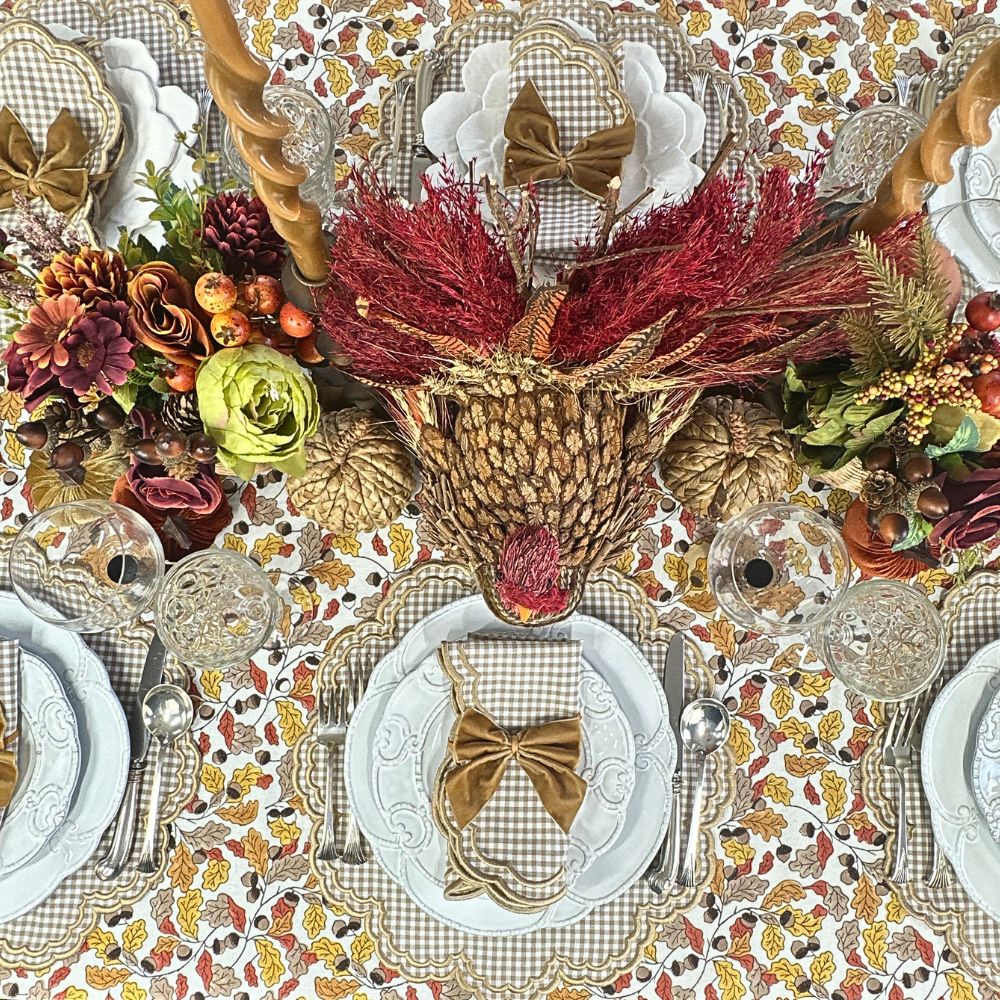 Bettina Placemat - Wheat Gingham (Set of 4)