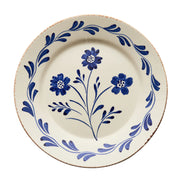 Casa Nuno Dinner Plate, 3 Flowers/Vines, Set of 2