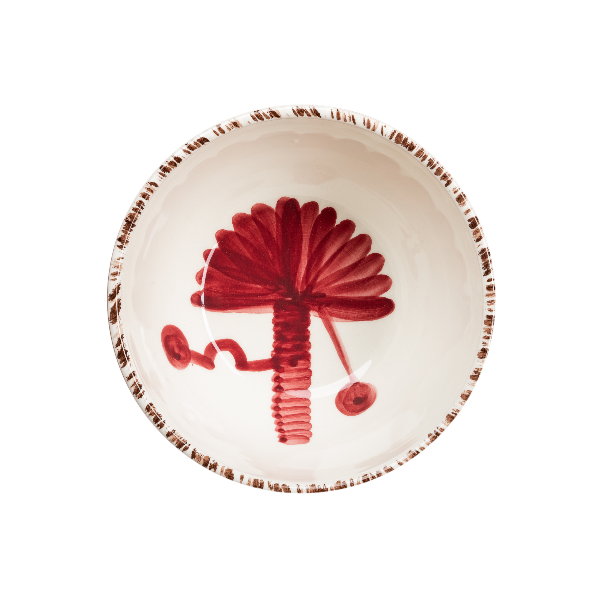 Casa Nuno Bowl, with Palm, Set of 2