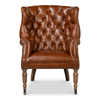 Welsh Leather Chair - Vintage Havana