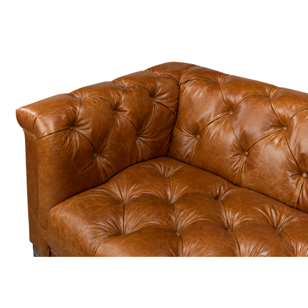 Cuba Brown Cube X 3 Sofa
