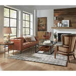 Cuba Brown Cube X 3 Sofa
