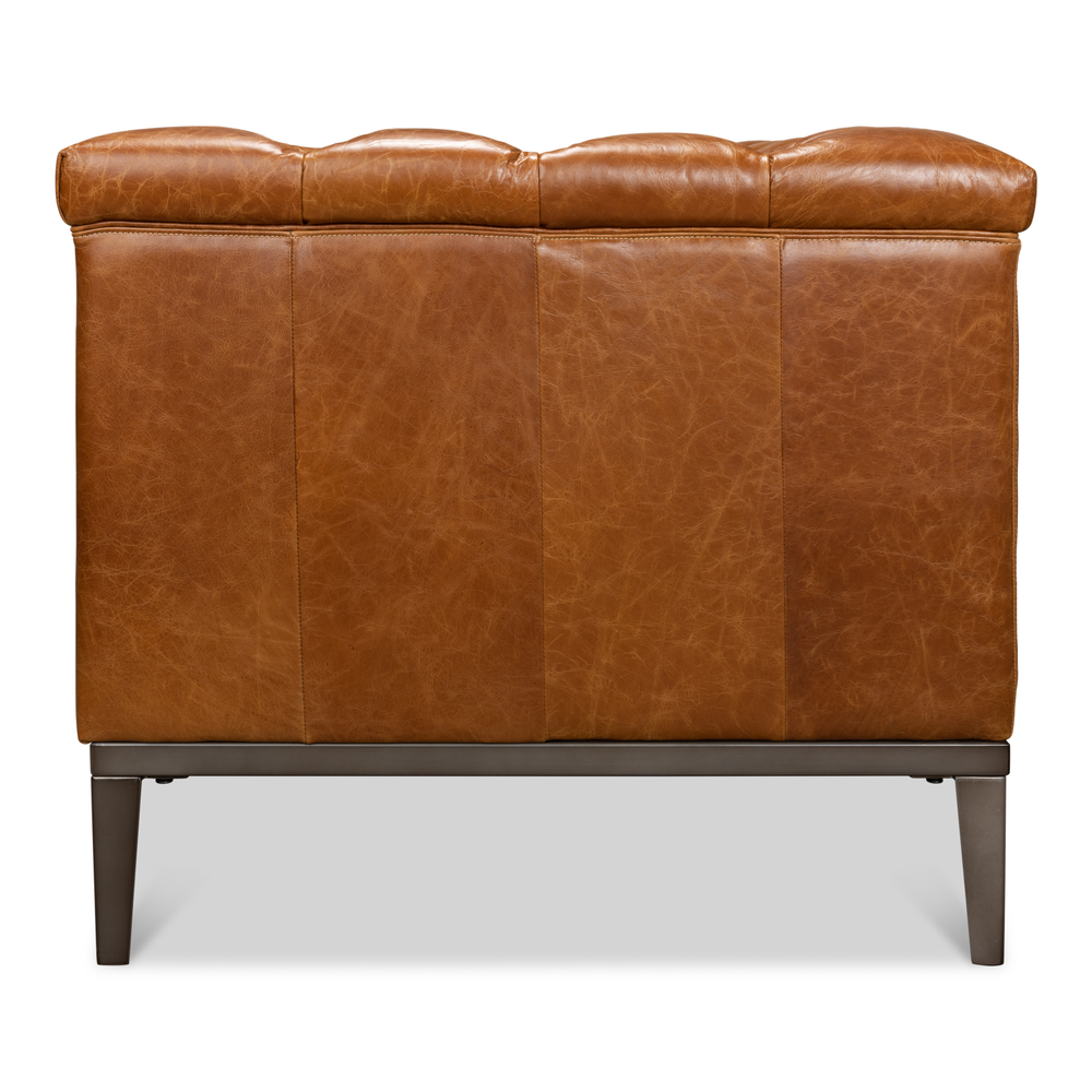 Cuba Brown Cube X 3 Sofa