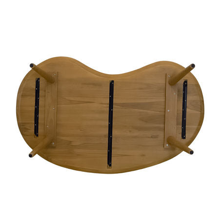 Kidney Teak Coffee Table