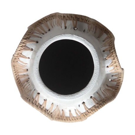 Wave Terracotta Vase High
