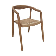 Saben Rattan Outdoor Dining Arm Chair