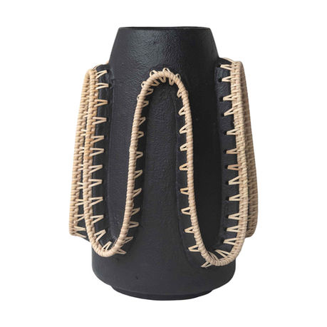 Wave Terracotta Vase High