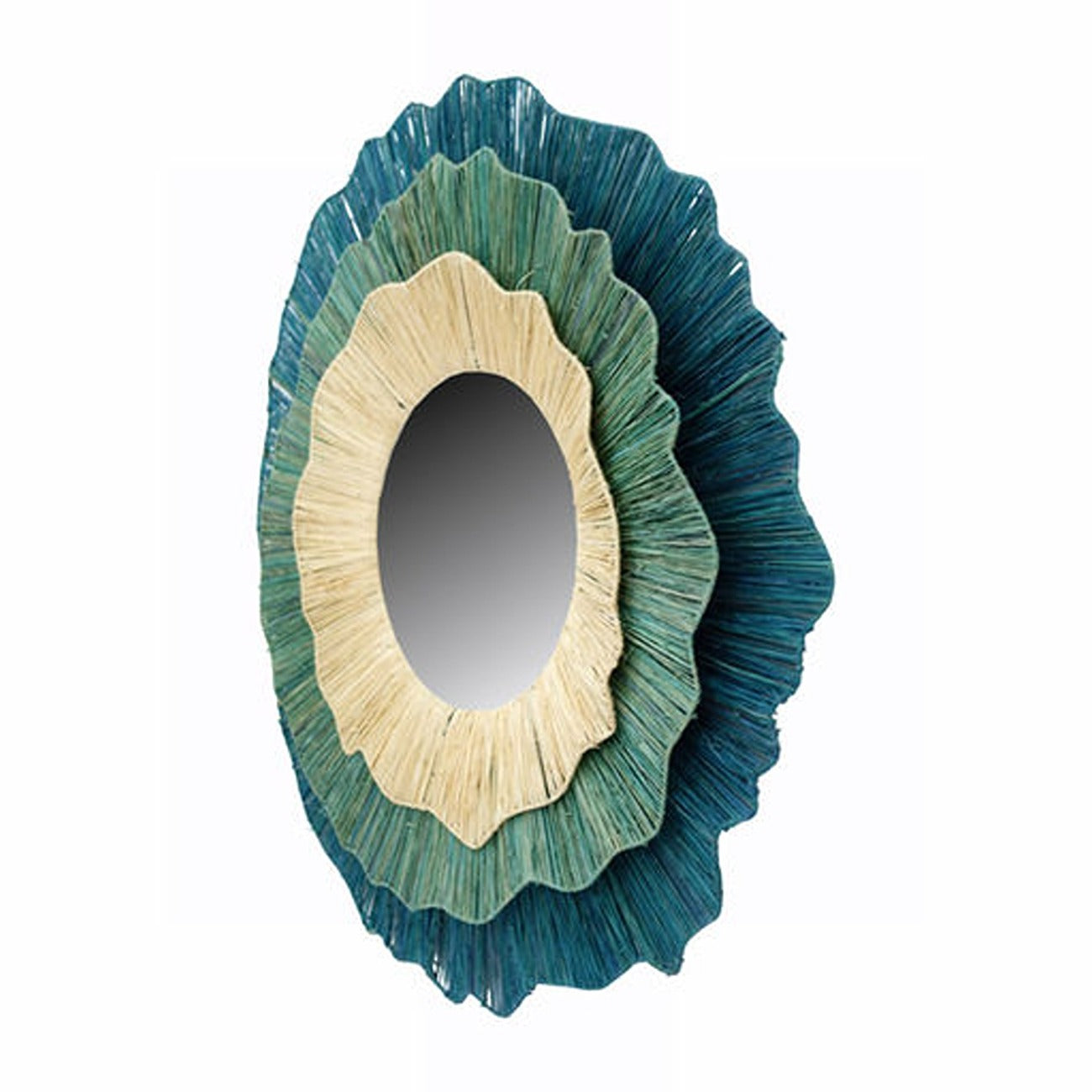 Maren Round Layered Mirror