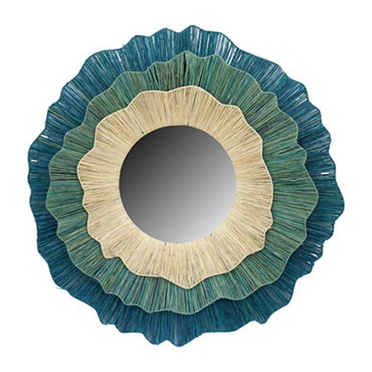 Maren Round Layered Mirror