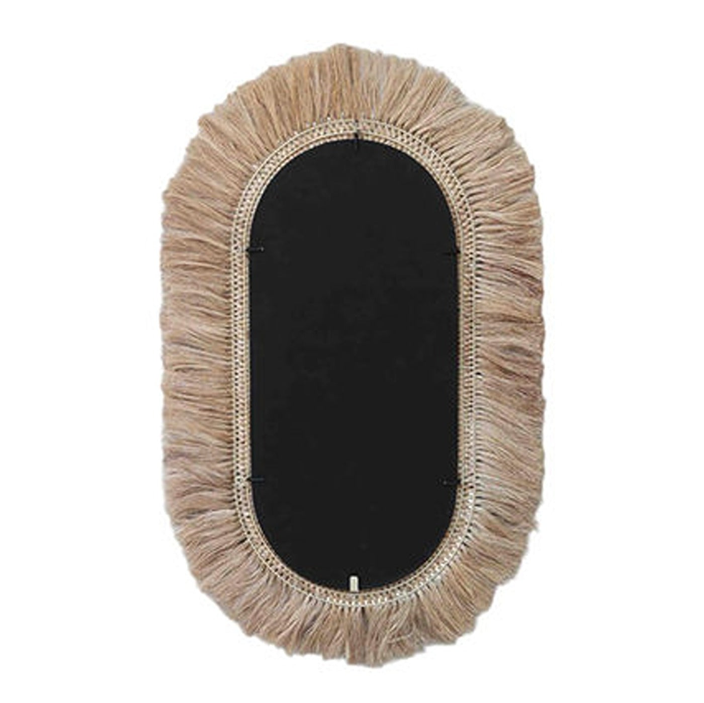 Timor Oval Mirror Natural