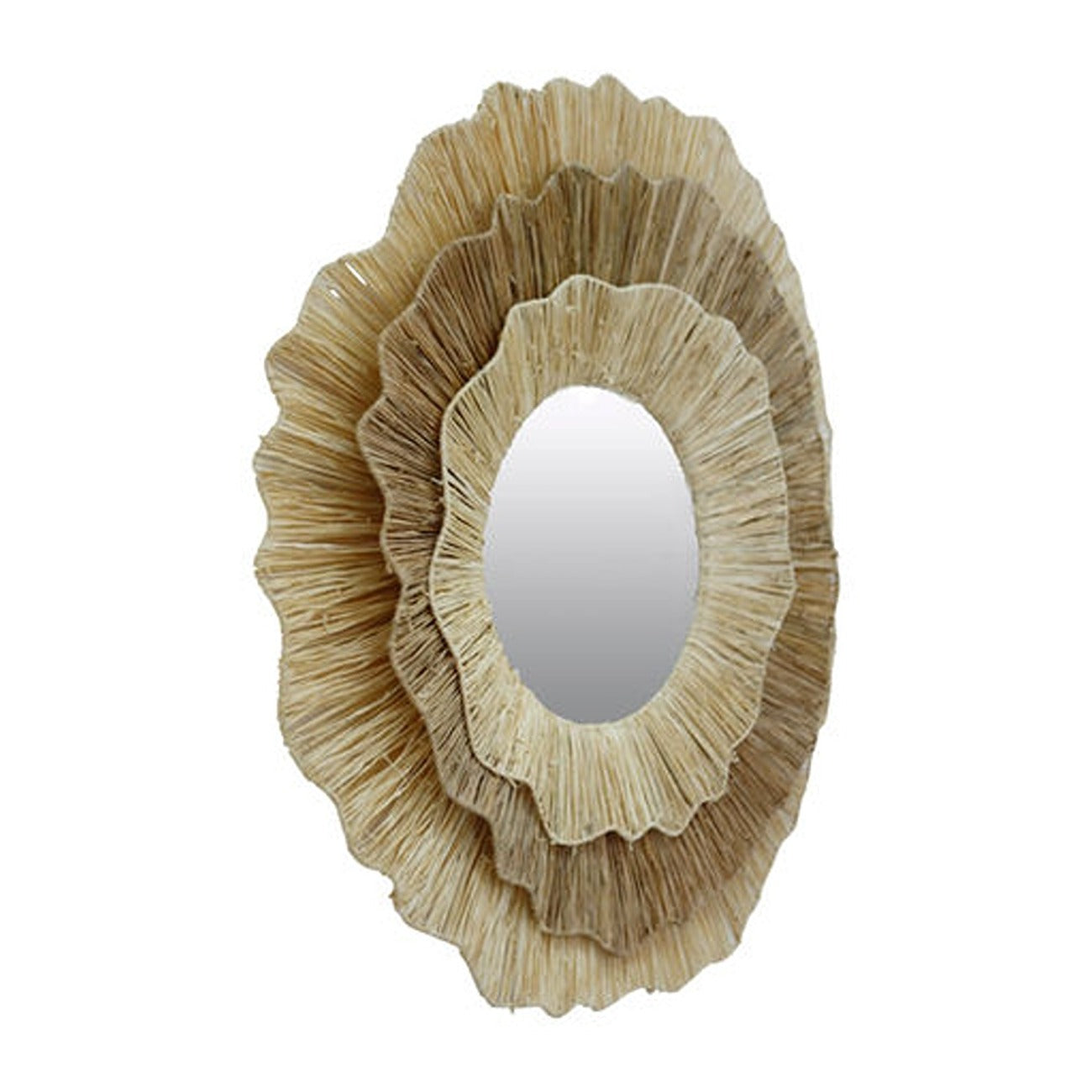 Maren Round Layered Mirror