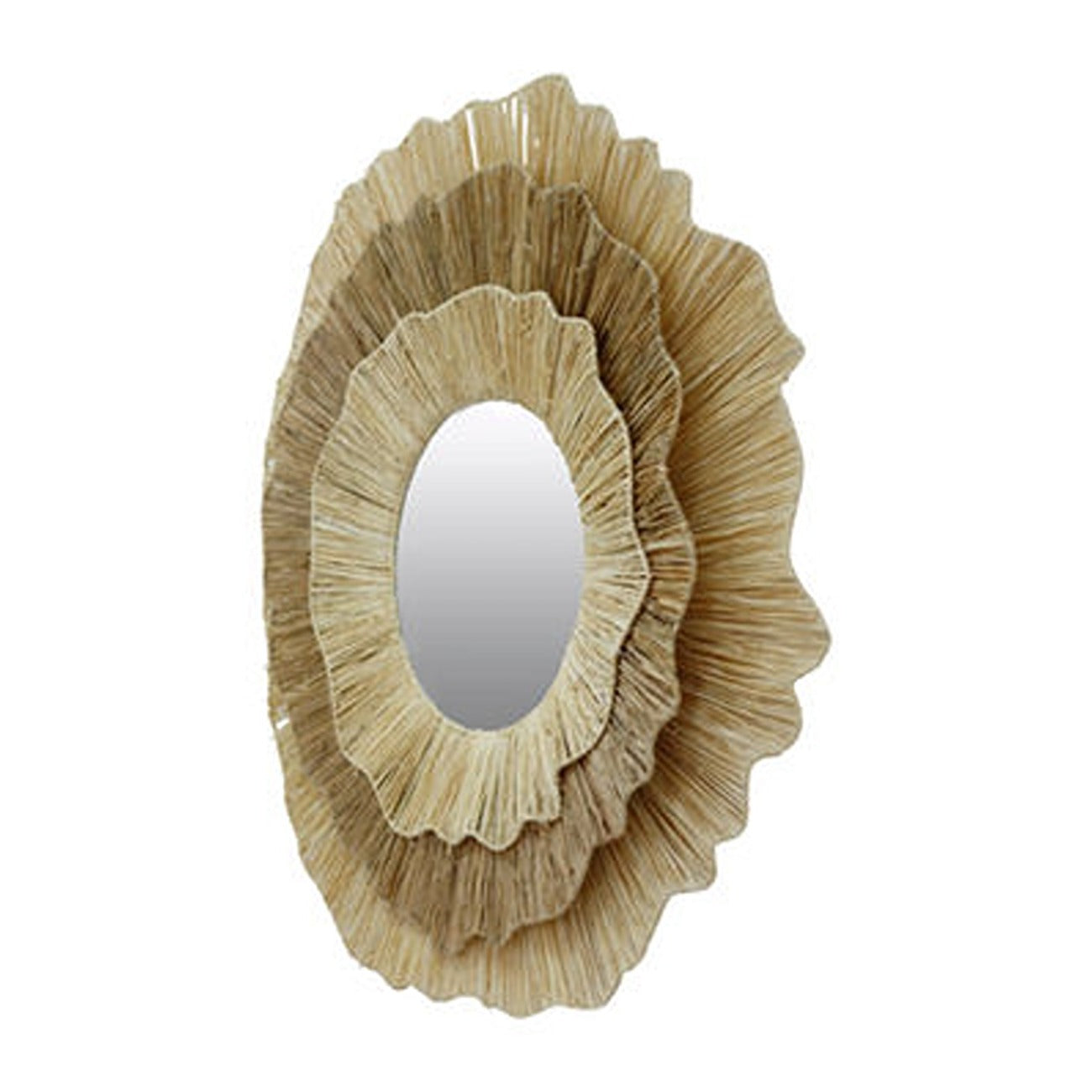 Maren Round Layered Mirror
