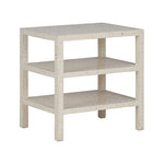 Leaf Inlay Side Table