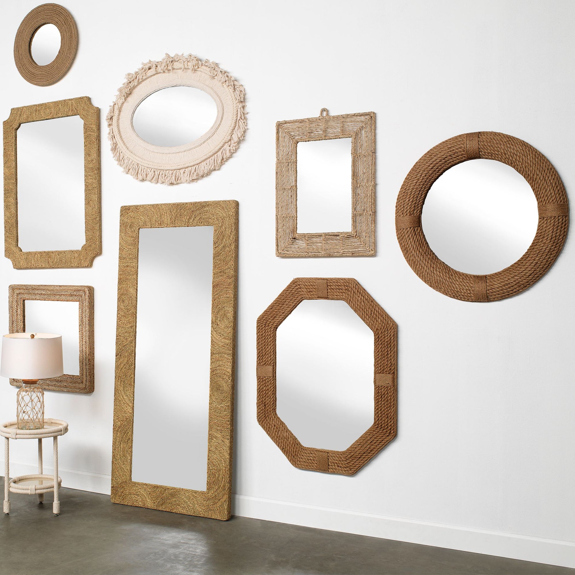 Round Rope Mirror