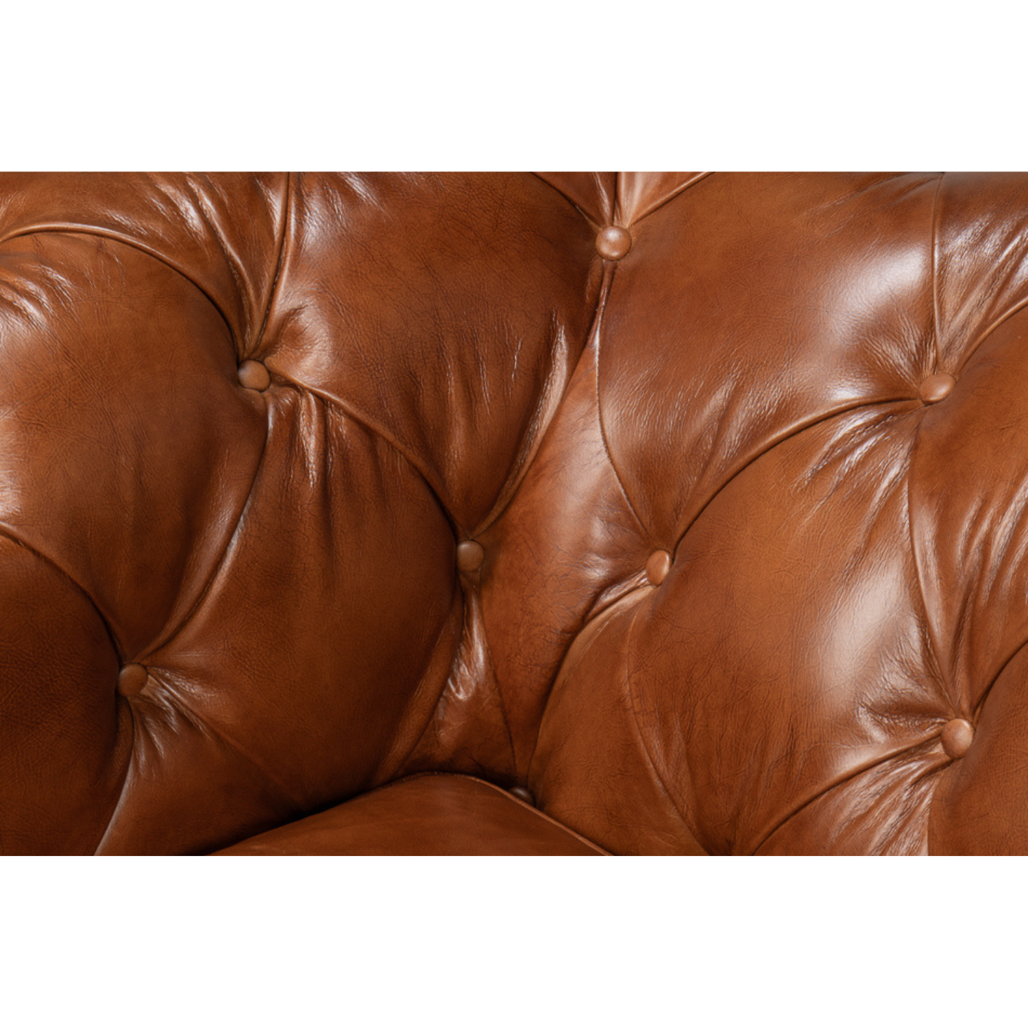 Castered Chesterfield Sofa