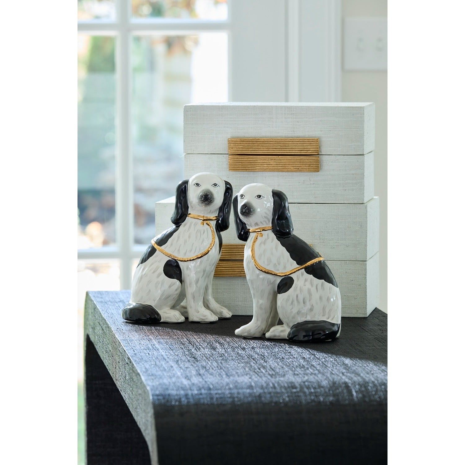 Raffia Boxes - White (S2)