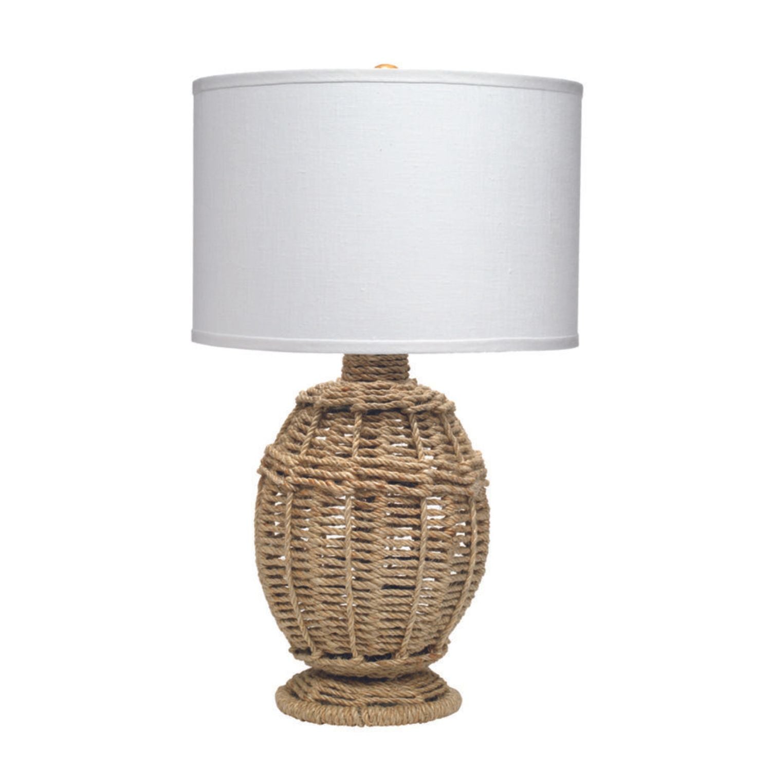 Jute Urn Table Lamp