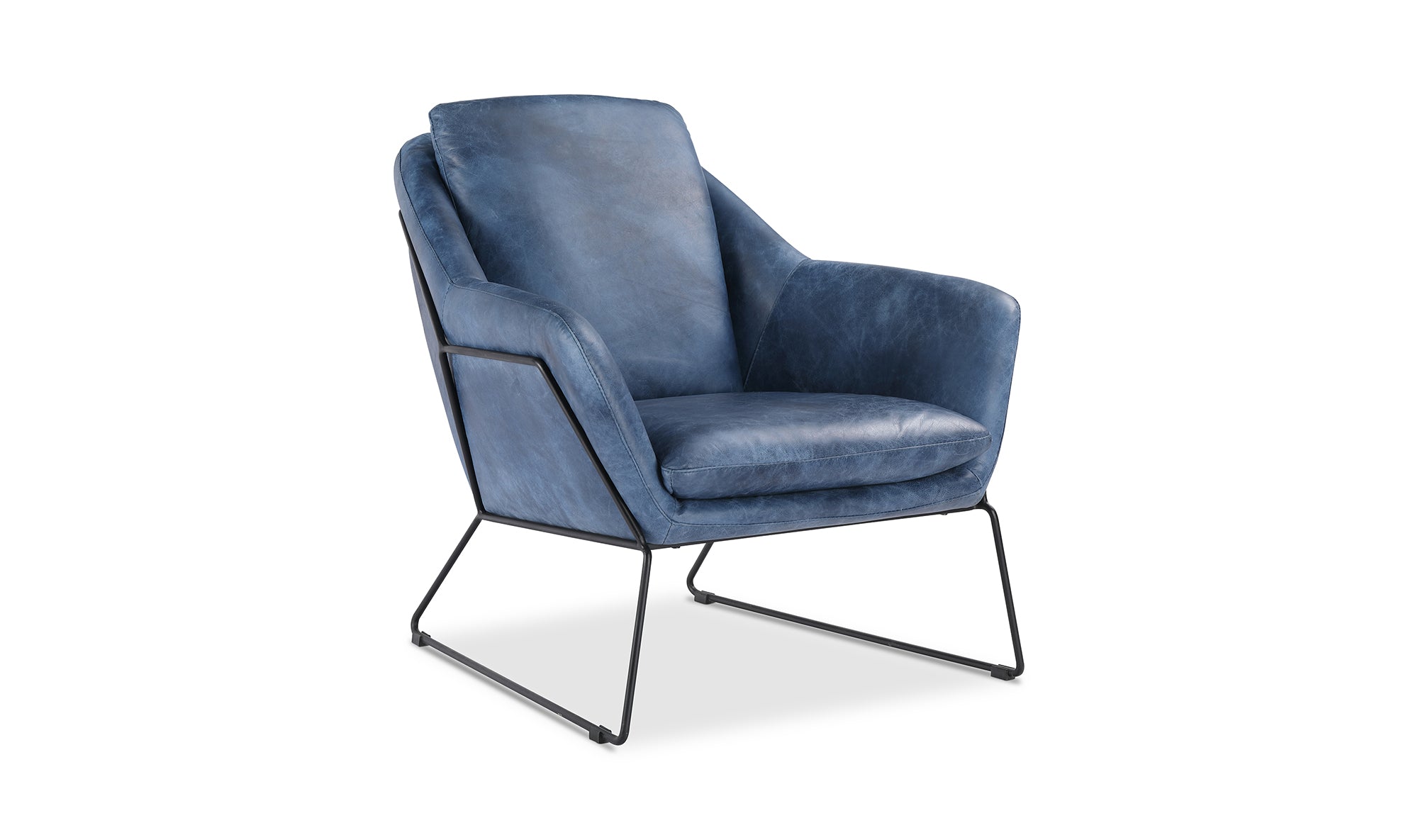 Adair Club Chair - Dark Blue