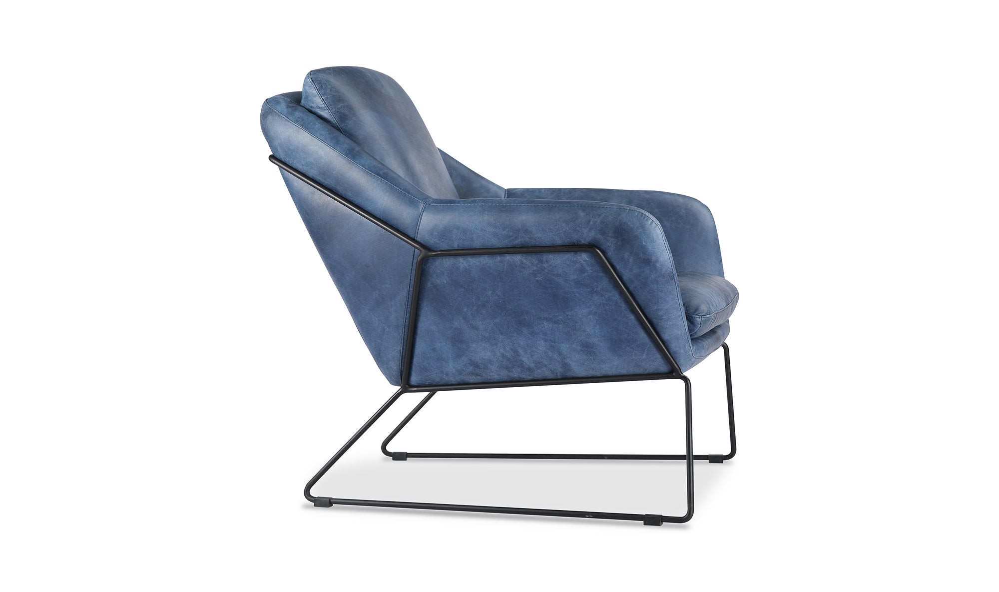 Adair Club Chair - Dark Blue