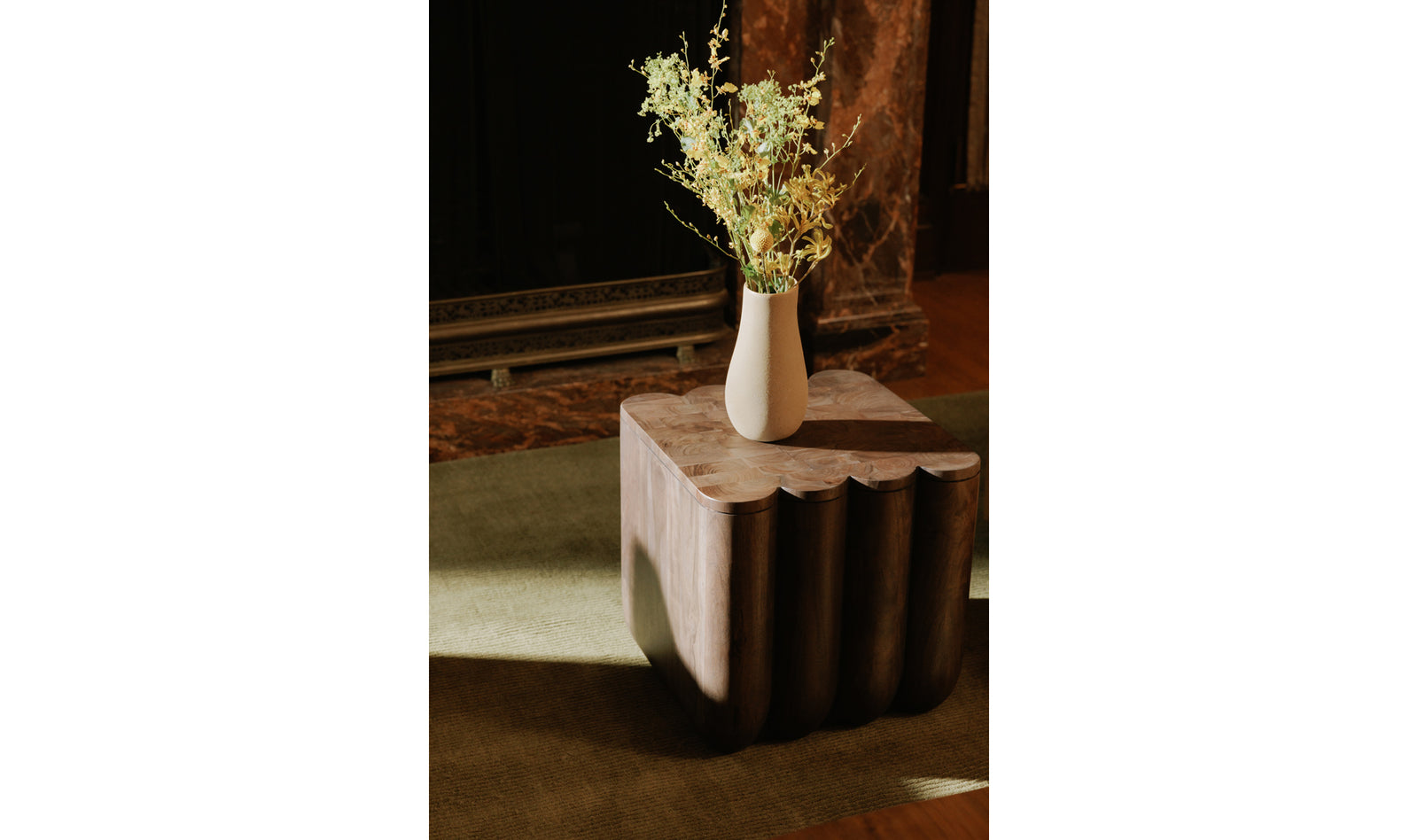 Kendra Accent Table - Espresso Brown