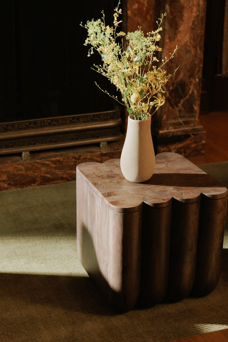 Kendra Accent Table - Espresso Brown