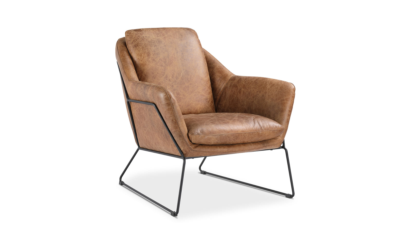 Adair Club Chair - Cappuccino