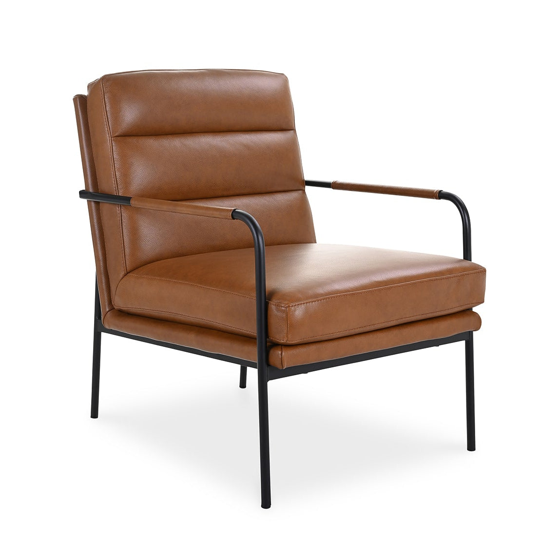 Melina Armchair Chestnut Brown