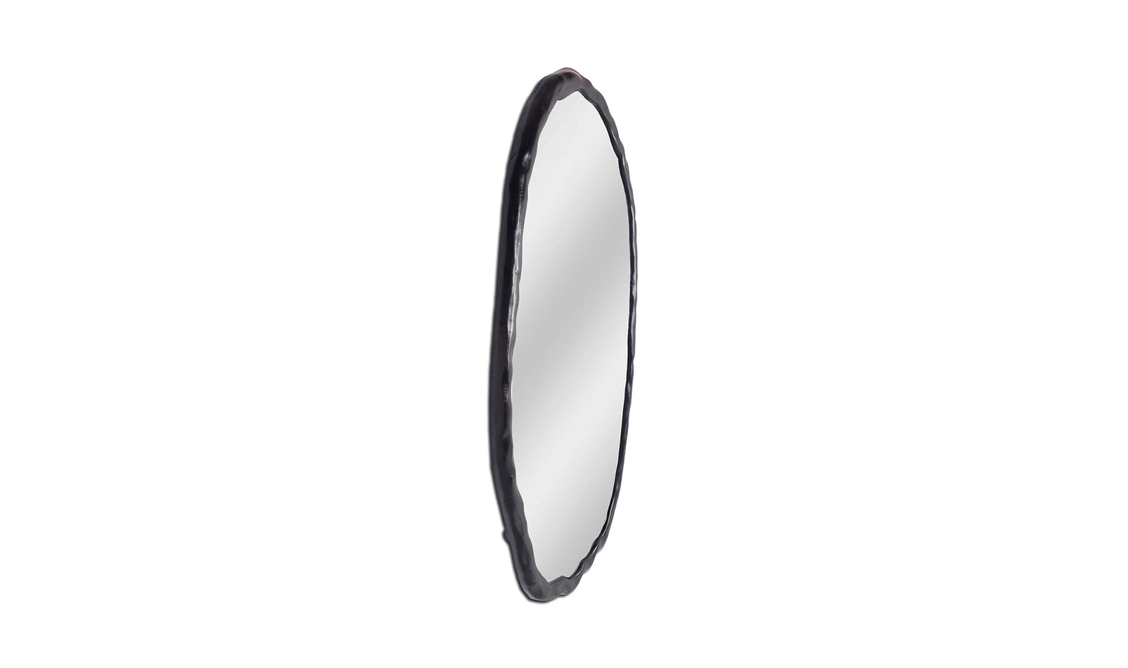 Forge Oval Mirror - Black