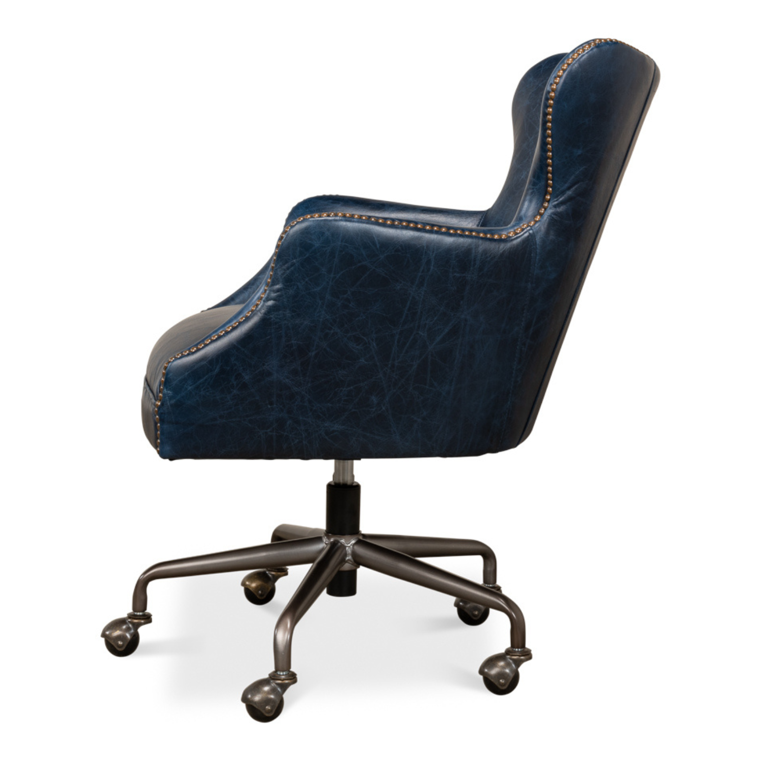 Andrew Jackson Desk Chair  Chateau Blue