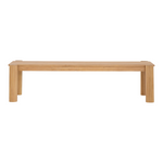 Rhythm Outdoor Dining Bench Natural