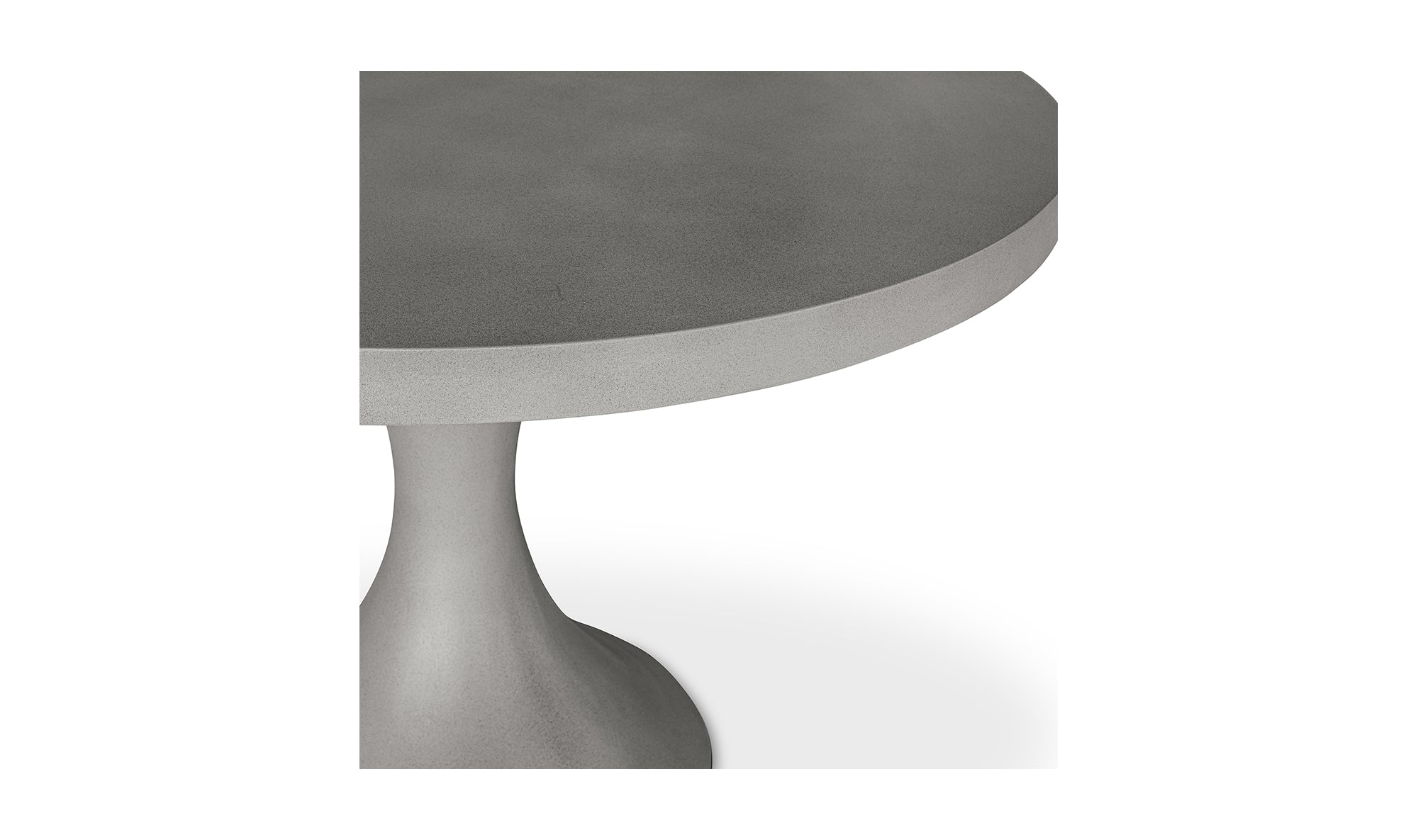 Aria Outdoor Dining Table Dark Grey