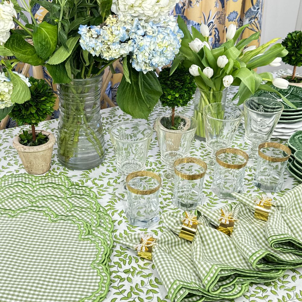 Green Leaves - Tablecloth