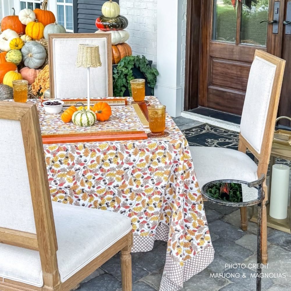 Acorns & Leaves - Tablecloth