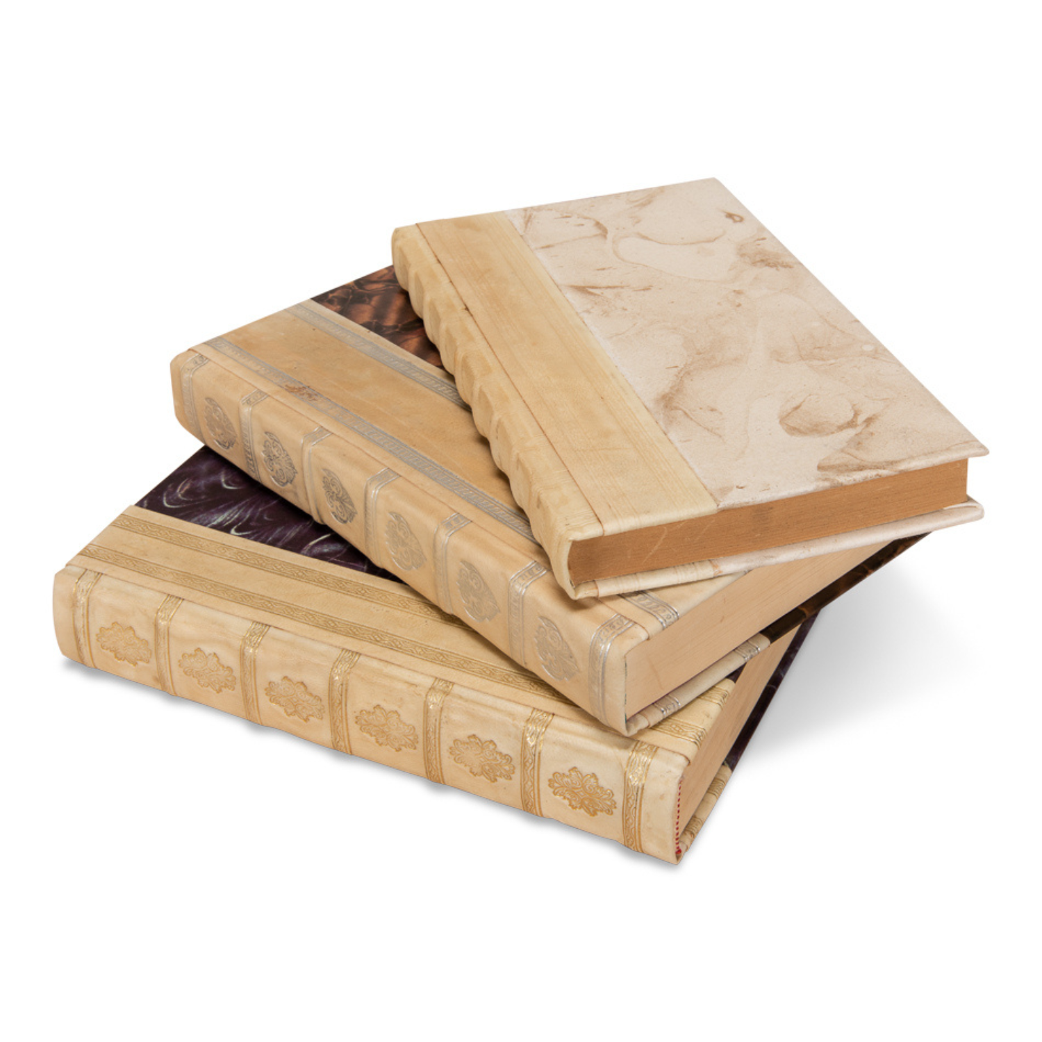White Leather & Paper Books S/24