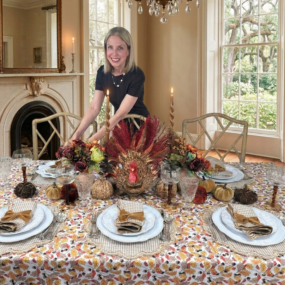 Bettina Placemat - Wheat Gingham (Set of 4)