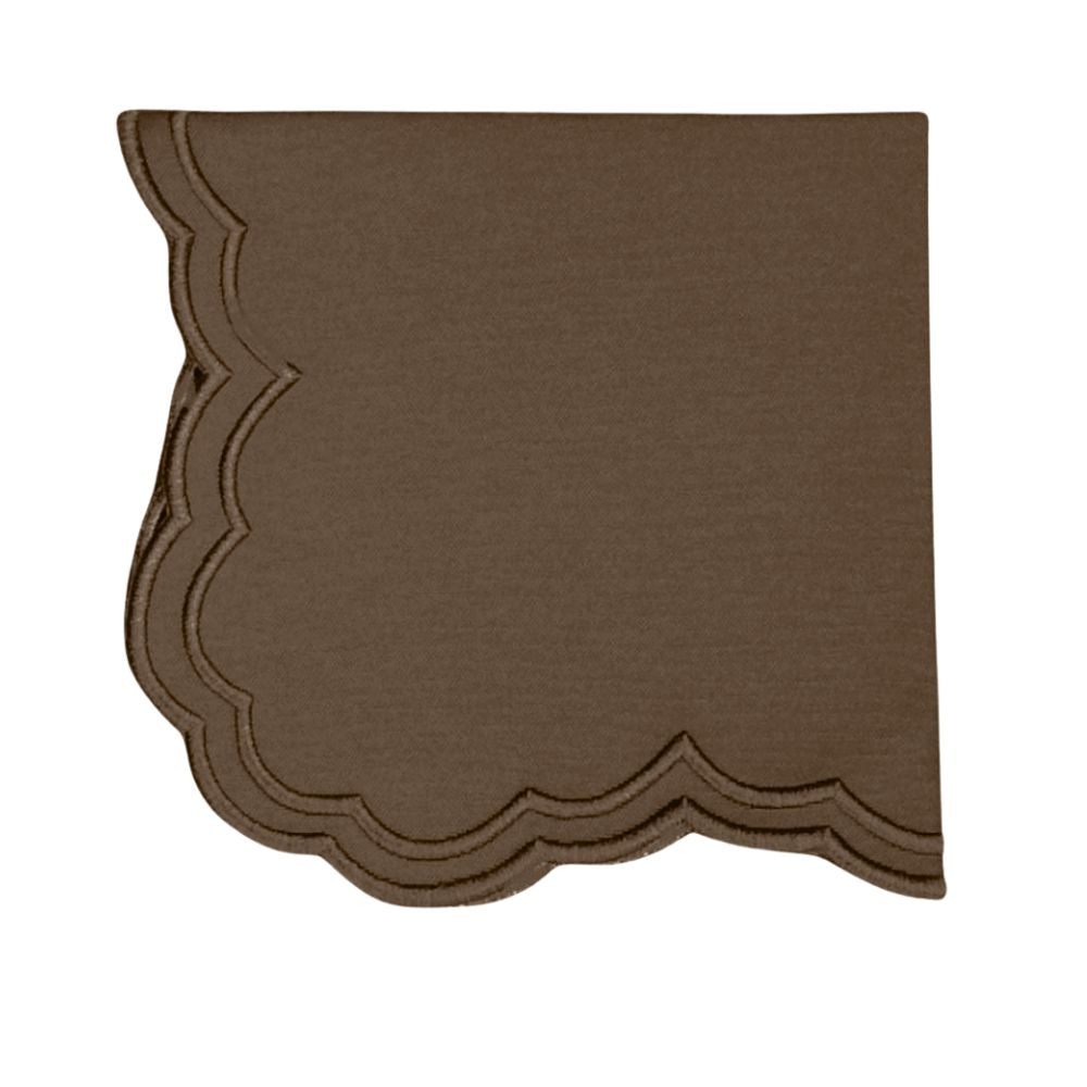 Lillian Napkin - Cocoa (Set of 4)