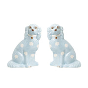 Pale Blue Staffordshire Dogs