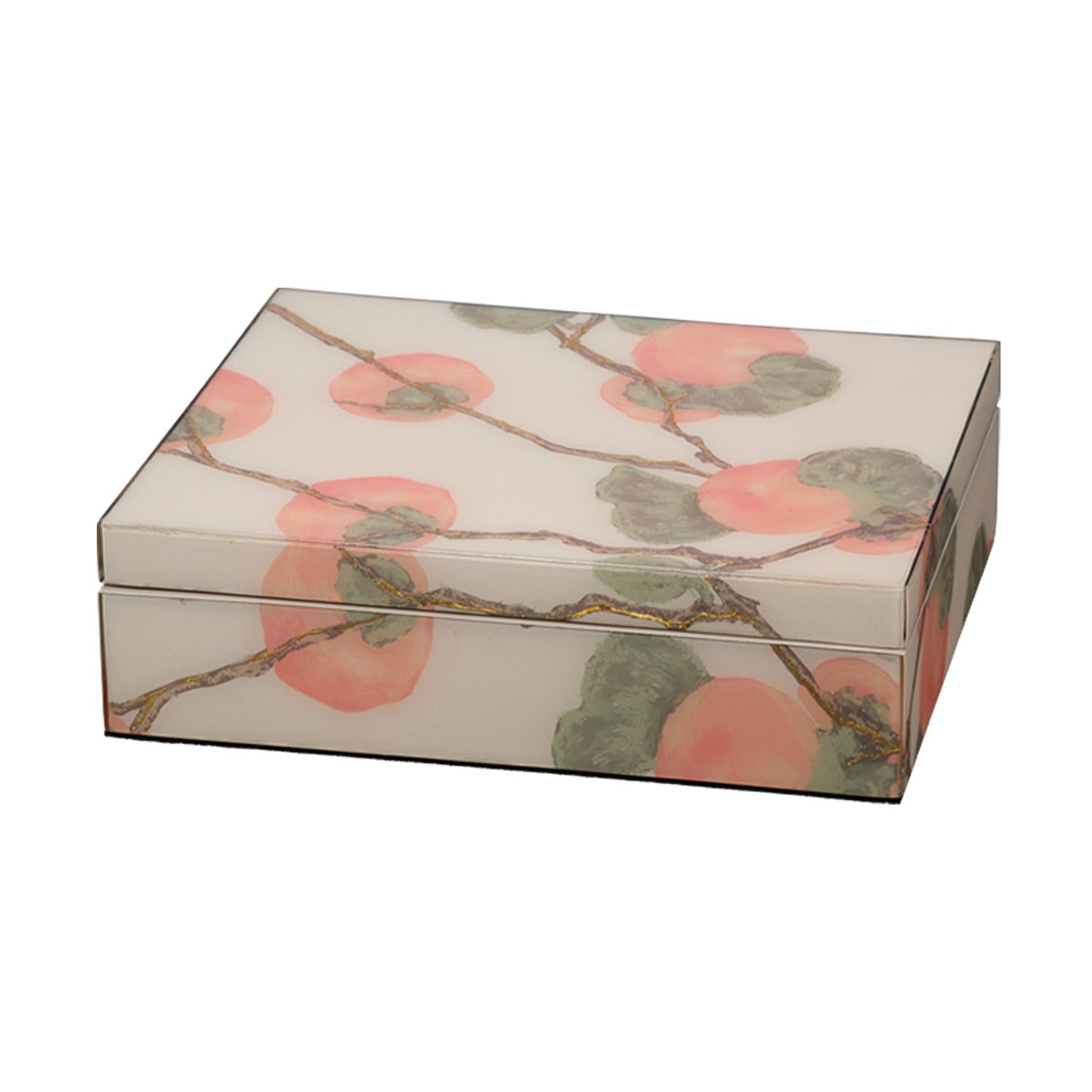 Persimmon Lacquered Box