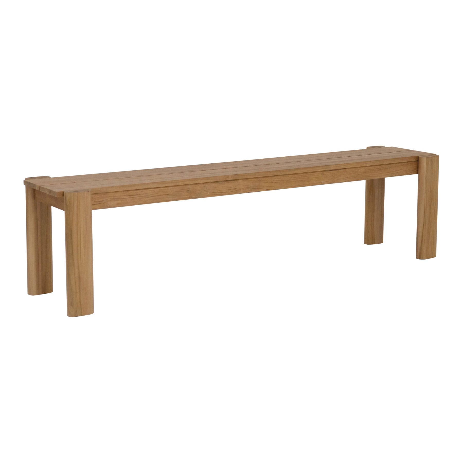 Rhythm Outdoor Dining Bench Natural