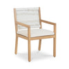 Astra Outdoor Dining Chair Natural - 34.8"