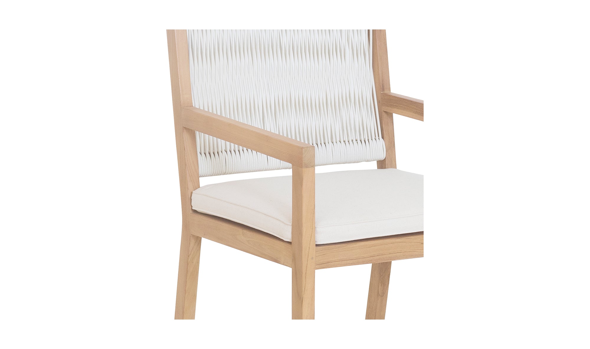 Astra Outdoor Dining Chair Natural - 33.5"