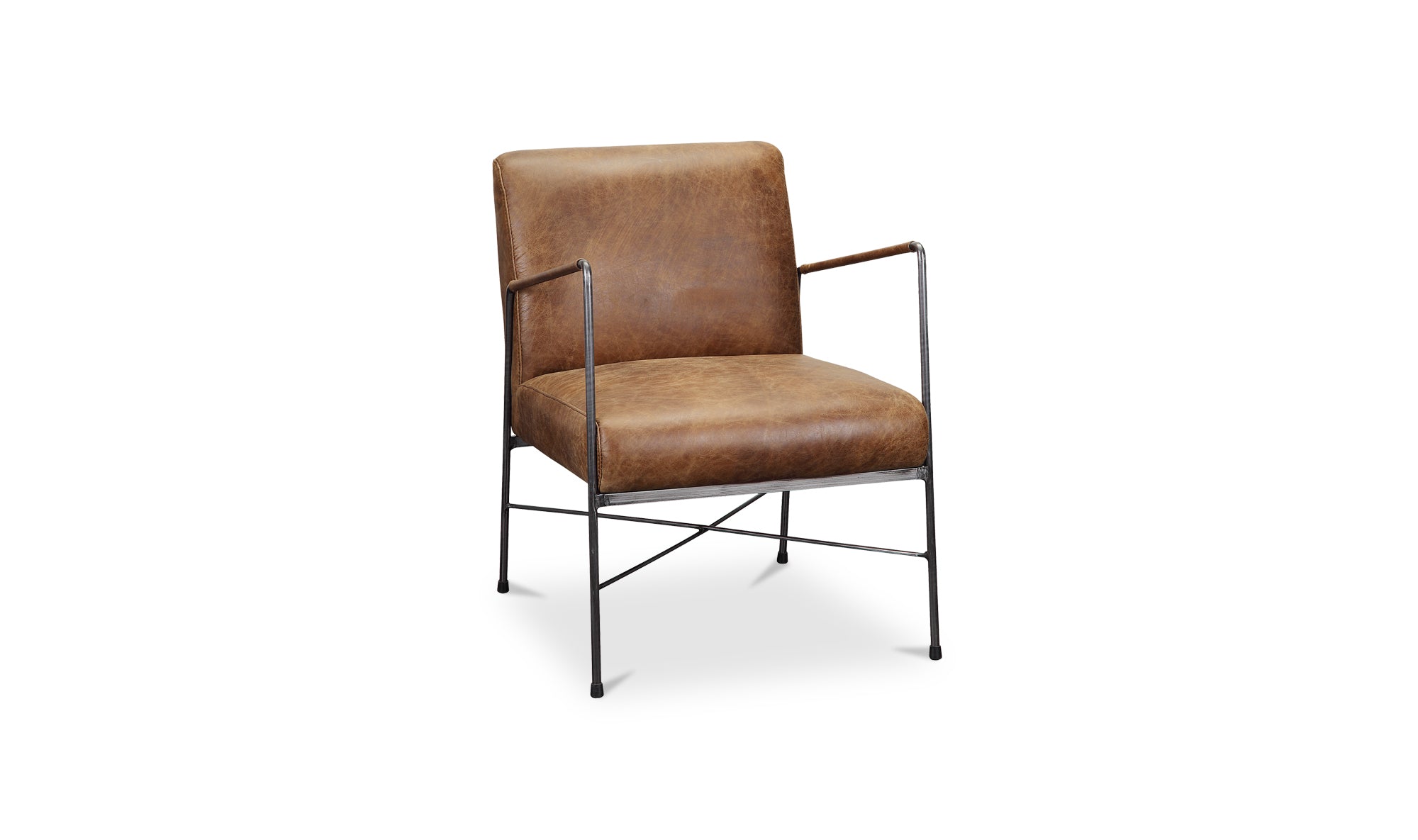 Grove Leather Armchair - Cappuccino