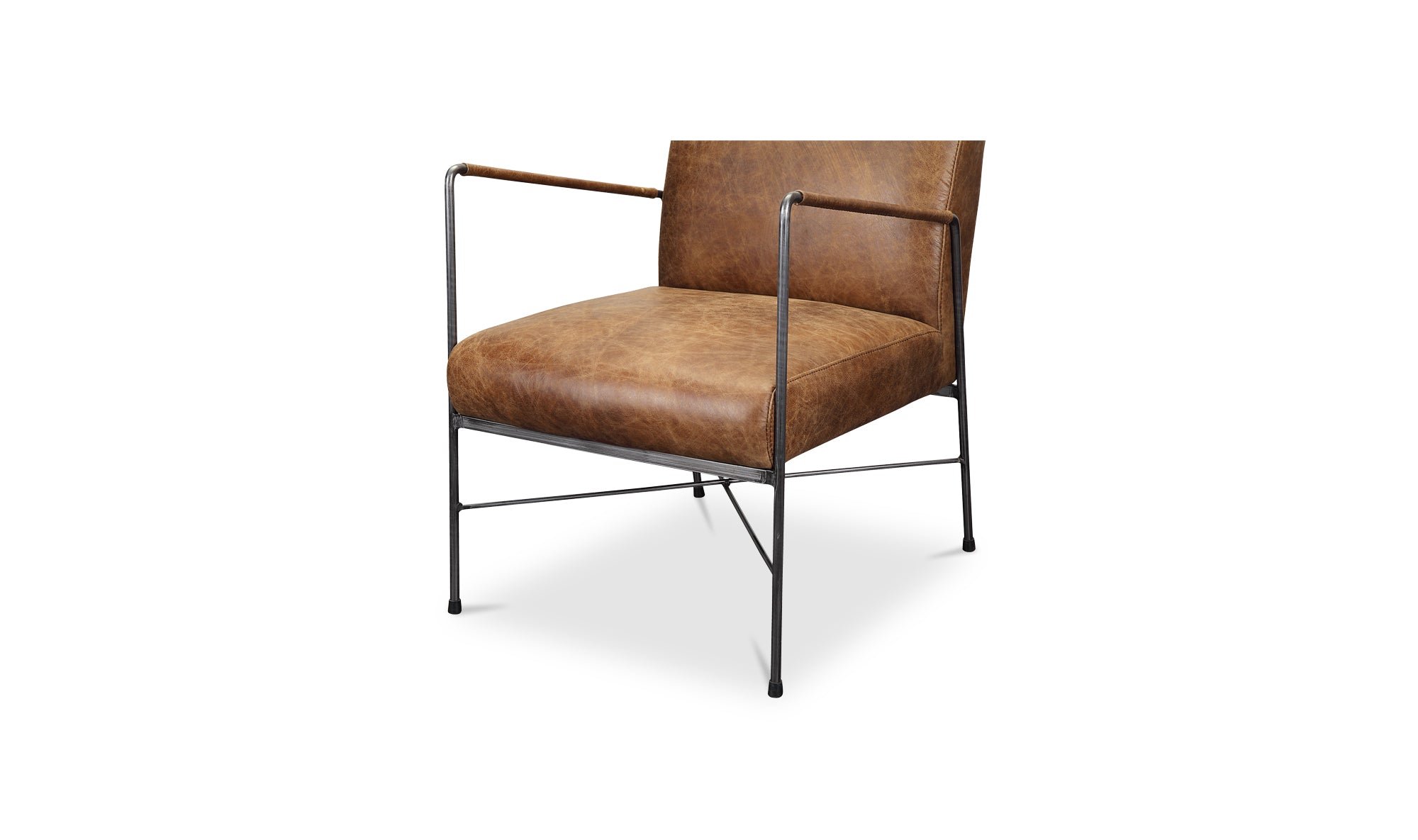 Grove Leather Armchair - Cappuccino